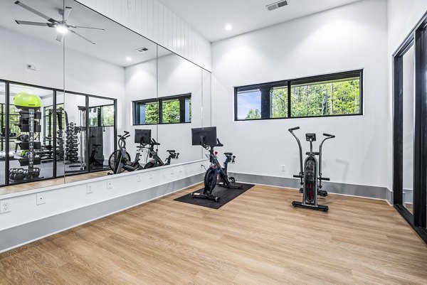 spin studio at Everly on 401 Apartments