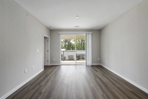 living room at Everly on 401 Apartments