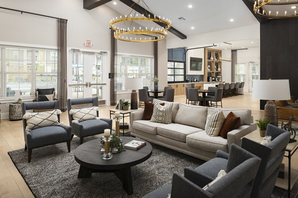 clubhouse at The Alexandria Apartments 