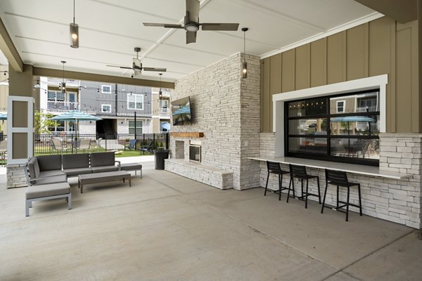 clubhouse at The Alexandria Apartments 