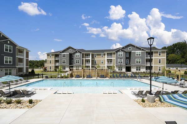 pool at The Alexandria Apartments