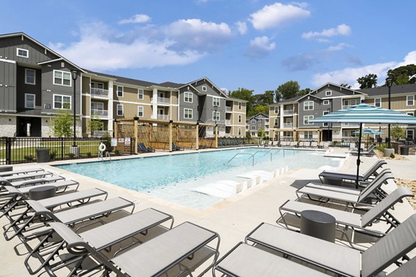 pool at The Alexandria Apartments