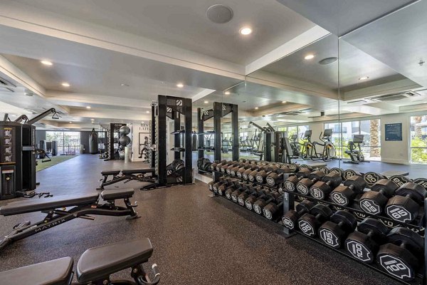 fitness center at Slate Scottsdale Apartments