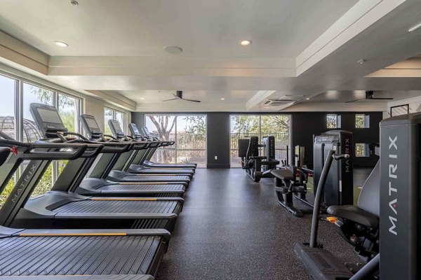 fitness center at Slate Scottsdale Apartments