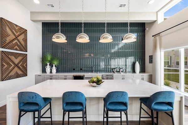 Elegant clubhouse featuring modern decor at Birchway Perry Road Apartments