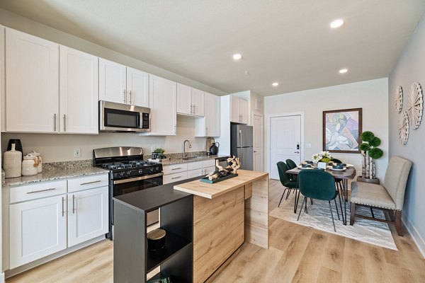 kitchen at Birchway Perry Road Apartments