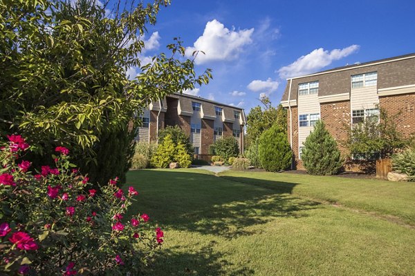 exterior at Collins Crossing Apartments