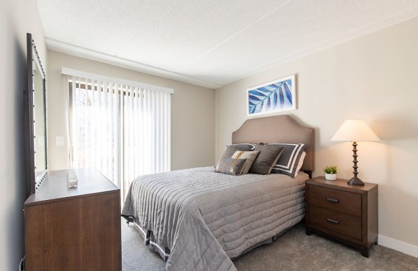 bedroom at Luna Park Apartments