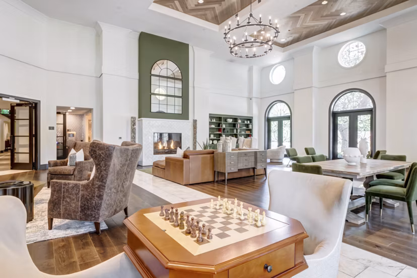 clubhouse at The Laurel Preston Hollow Apartments