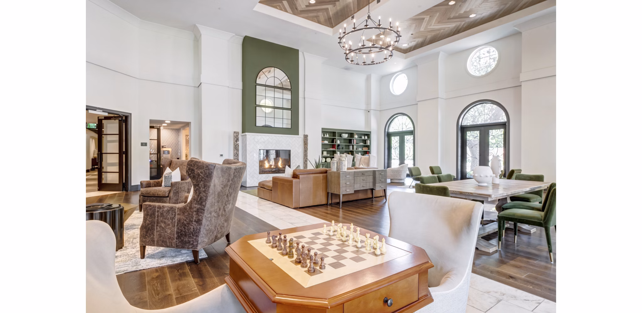 clubhouse at The Laurel Preston Hollow Apartments