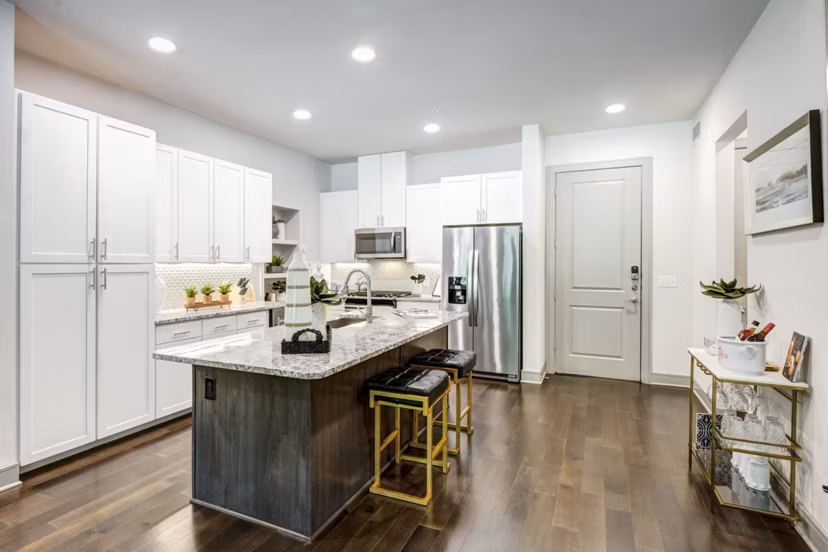 kitchen at The Laurel Preston Hollow Apartments