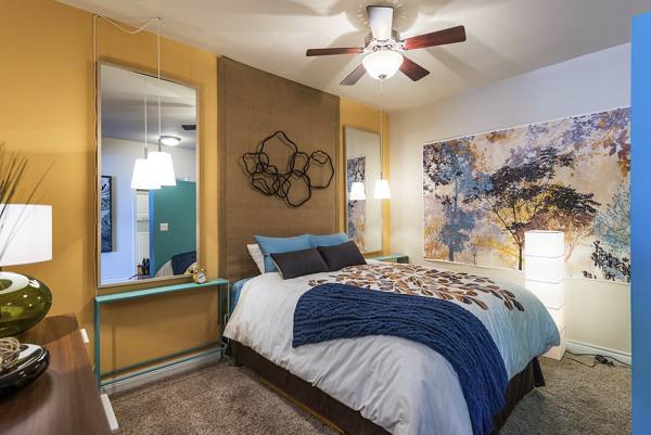 bedroom at City Gate Apartments