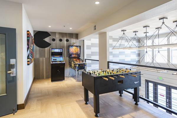 game room at City Gate Apartments