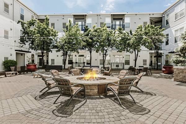 fire pit at City Gate Apartments