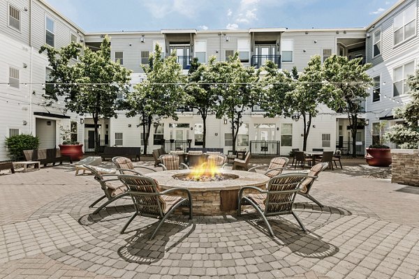 fire pit at City Gate Apartments