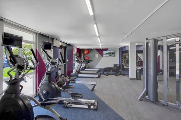 fitness center at Vesty Park Flats