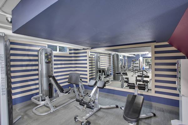 fitness center at Vesty Park Flats