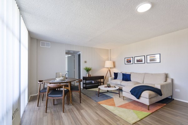 living room at Vesty Park Flats