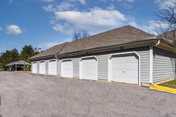 garage/cover parking at The Crossings at Russett Apartments