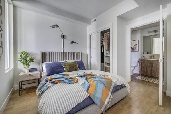 bedroom at Sloane Apartments