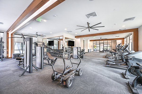 fitness center at Presidium Park Apartments
