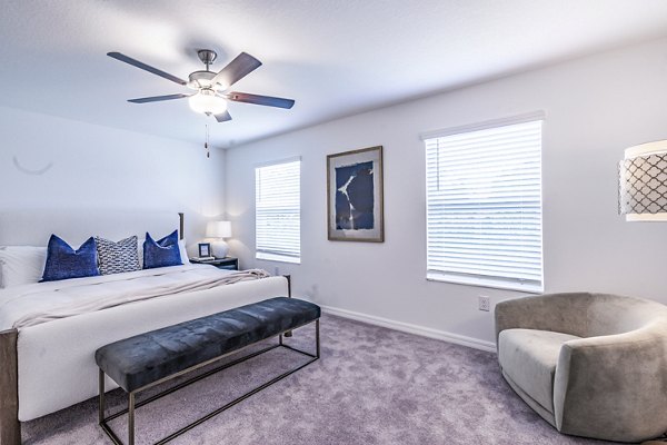 bedroom at Balcara 301 at Sun City Apartments