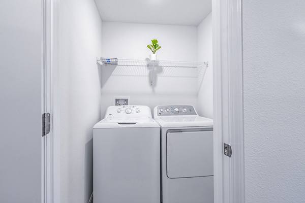 laundry room at Balcara 301 at Sun City Apartments