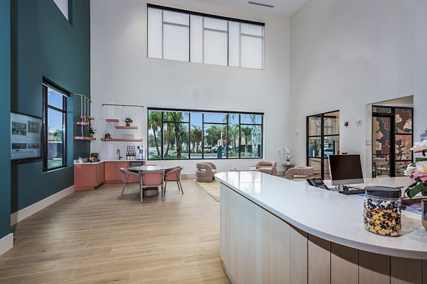Clubhouse featuring luxurious seating and modern design at Presidium Regal Apartments