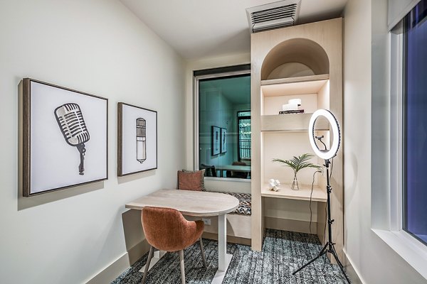 Clubhouse studio featuring modern design elements at Presidium Regal Apartments