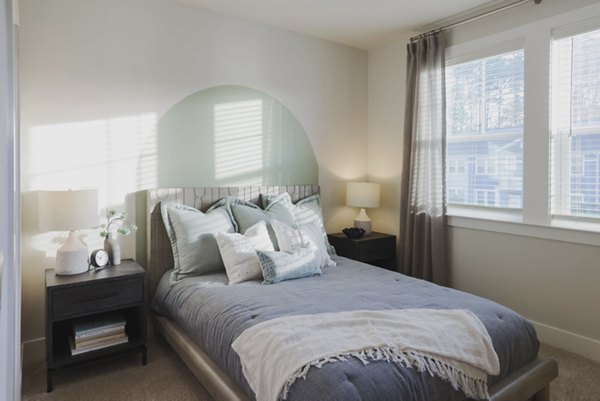 bedroom at Riverwood Apartments