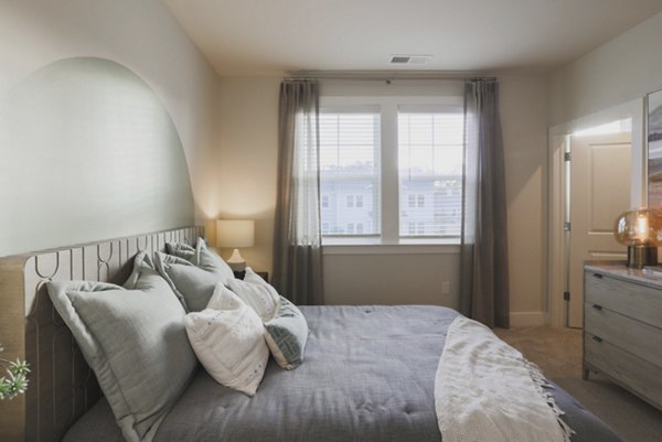 bedroom at Riverwood Apartments