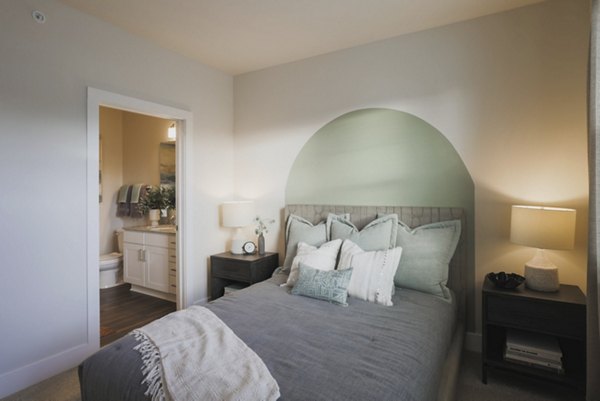 bedroom at Riverwood Apartments