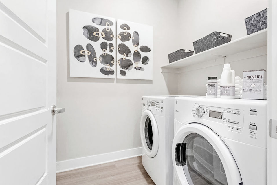 Laundry room at The Griffin