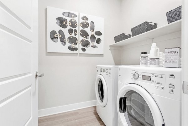 laundry room at The Griffin Apartments
