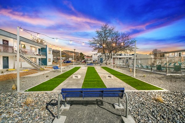 recreational area at Tesota Four Hills Apartments