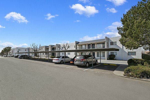 covered parking at Tesota Midtown Apartments