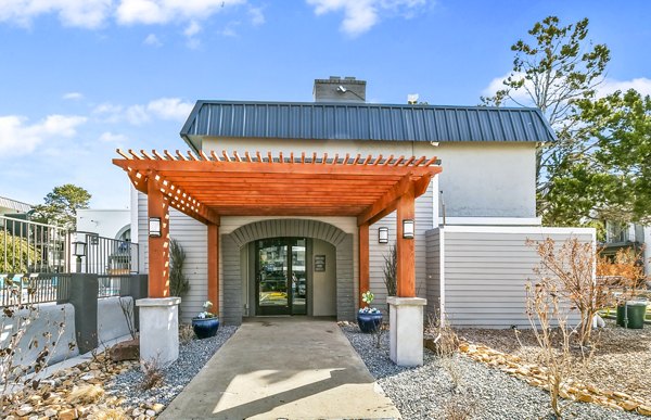 Community clubhouse at Tesota Morningside Apartments featuring a modern design and comfortable seating for social gatherings
