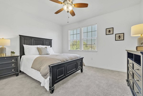 bedroom at Aviva Fort Worth Apartments