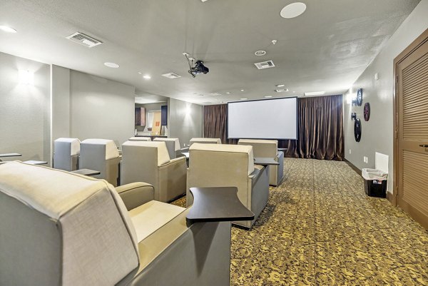 theater at Aviva Fort Worth Apartments