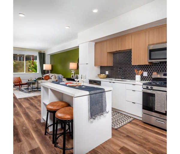 kitchen at Paloma Apartments