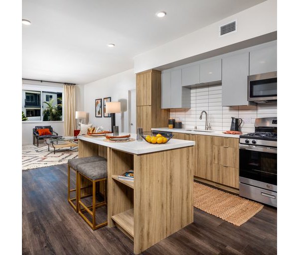 kitchen at Paloma Apartments