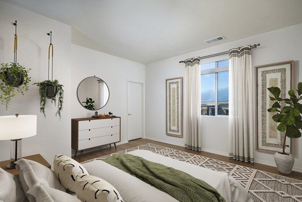 bedroom at Calista Luxury Townhomes