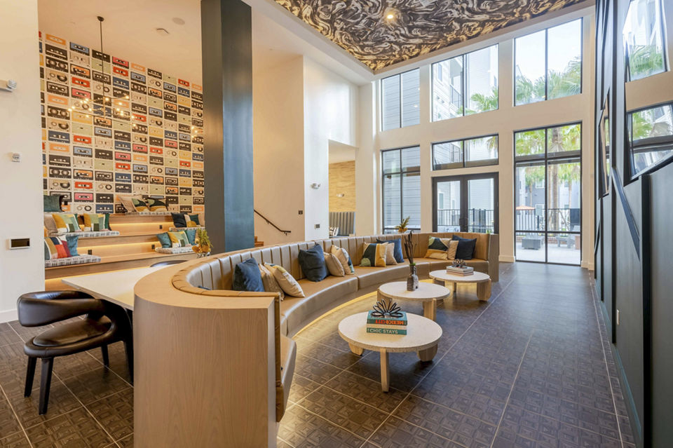 clubhouse at The Accolade Collegiate Village East Apartments