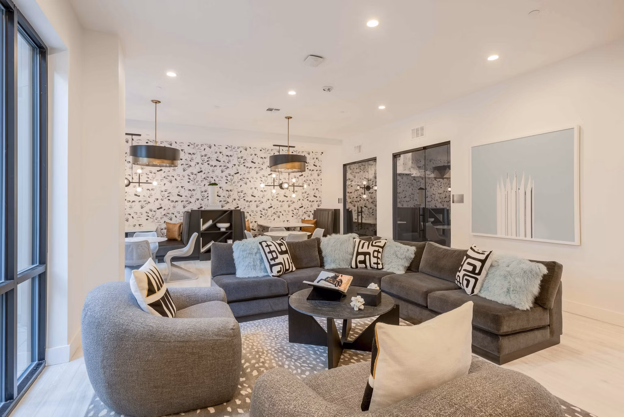 clubhouse at The Accolade Collegiate Village East Apartments