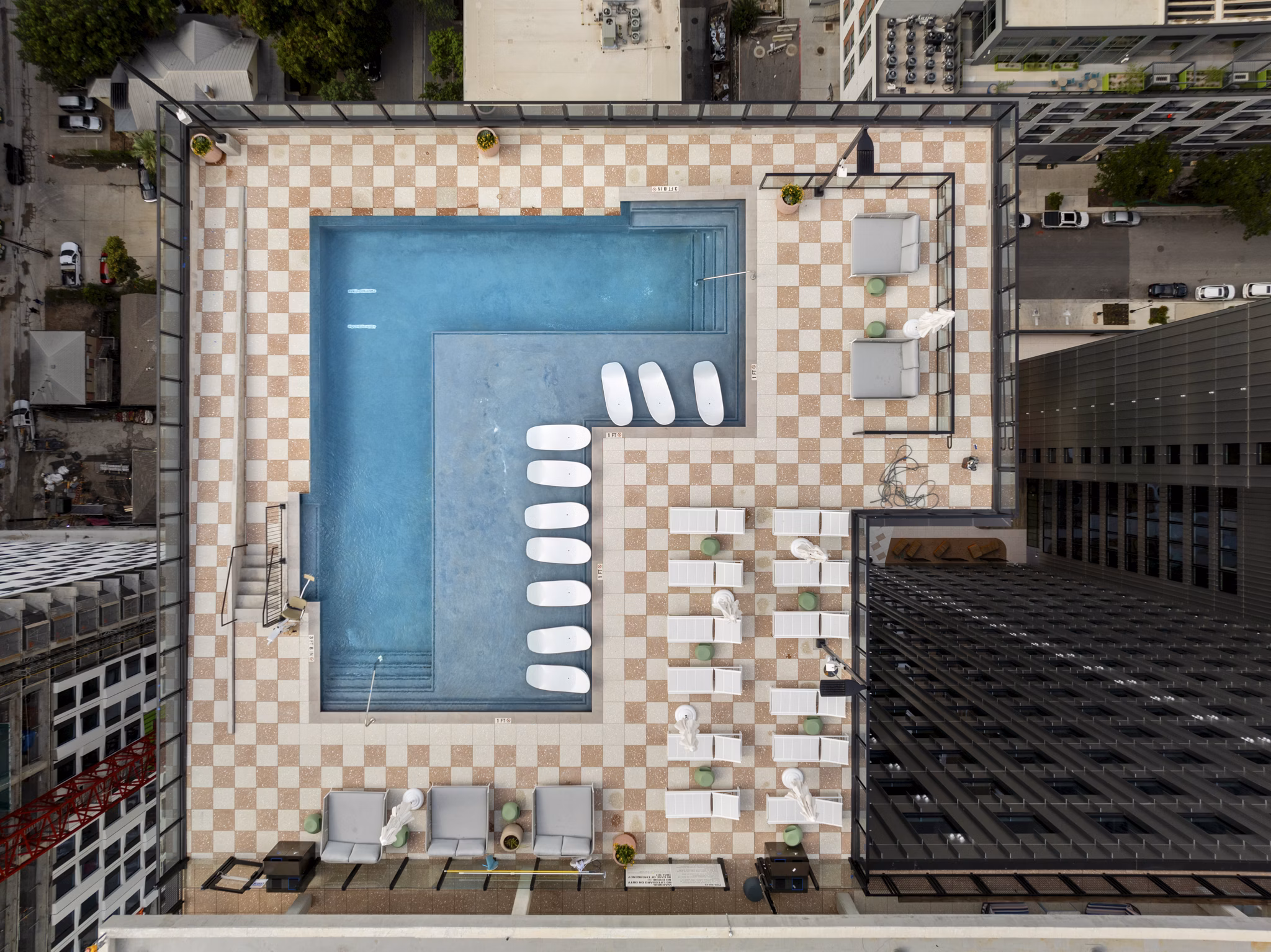 pool at Union on 24th Apartments