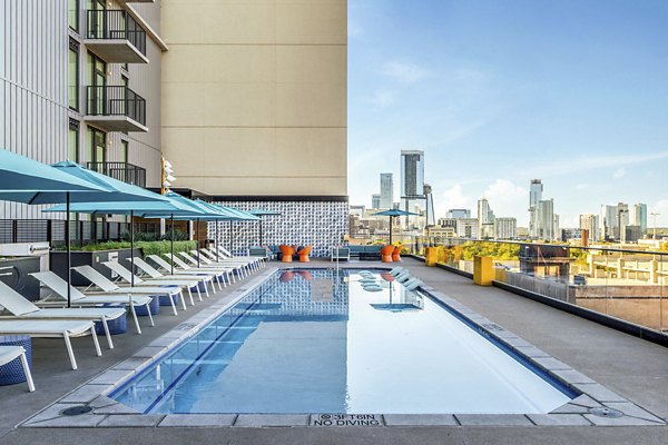 pool at Union on San Antonio Apartments