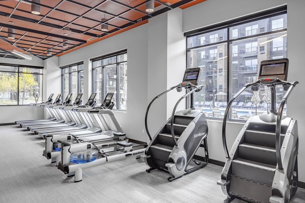 fitness center at Expo Minneapolis Apartments