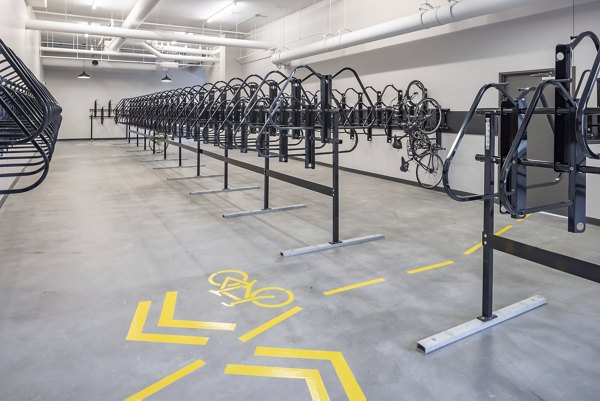 bike storage at Expo Minneapolis Apartments