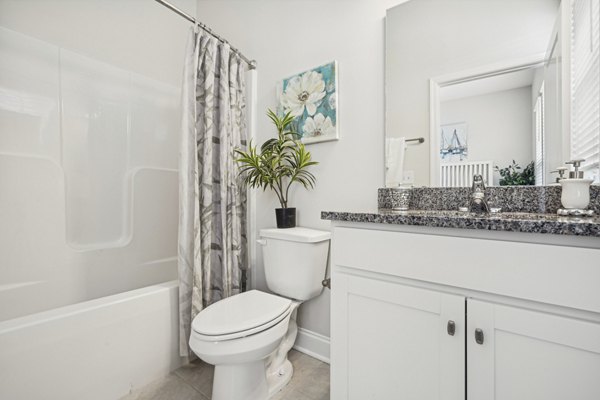 bathroom at Ailsa Village Apartments 