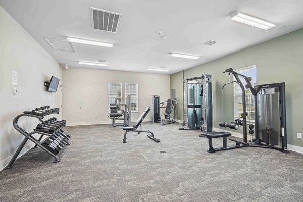 fitness center at Ailsa Village Apartments 